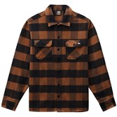Рубашка Dickies SACRAMENTO Black and Brown Duck Plaid - фото 44447