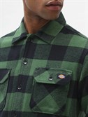 Рубашка Dickies SACRAMENTO Green Plaid - фото 44452