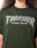 Футболка Thrasher BRICK forest green - фото 44510