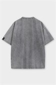 Футболка SHMOT " ASAP", GARMENT DYE серый - фото 44544