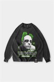 Лонгслив SHMOT "PRODIGY", GARMENT DYE черный - фото 44566