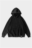 Худи SHMOT "BLANK", GARMENT DYE черный - фото 44595