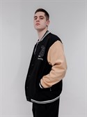 Куртка GIFTED78 24/638 VARSITY черно-бежевый - фото 44849