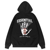 Худи ESSENTIAL DAY HOODIE VLR black - фото 44883