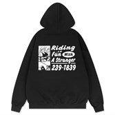 Худи STRANGER DAY HOODIE VLR black - фото 44889