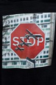 Худи Бордшоп#1 oversize STOP черный - фото 45011