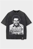 Футболка SHMOT "ESCOBAR", GARMENT DYE черный - фото 45342