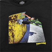 Футболка Thrasher MIC-E WALLRIDE black - фото 45564