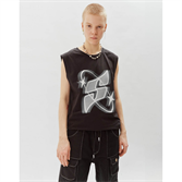 SoWhat? Безрукавка "S" Black - фото 45775