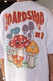 Футболка БОРДШОП#1 Лесная поляна белый - фото 46450