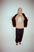 худи Magamaev Orchid hoodie khaki - фото 46860