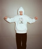 худи Magamaev Orchid hoodie white - фото 46865