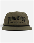 Кепка Thrasher THRASHER ROPE olive/black - фото 47697