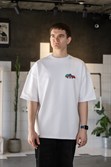 Футболка БОРДШОП#1 Грибочки v2 белый - фото 47835