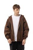Зип-худи Бордшоп1 basic коричневый - фото 47940