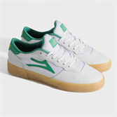 Кеды Lakai Cambridge White/Green Leather (Q1-25) - фото 48688