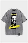 Футболка SHMOT "THE SHINING", GARMENT DYE серый - фото 48726