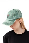 Кепка Бордшоп1 мухомор washed зеленый - фото 49086