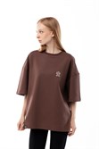 Футболка БОРДШОП#1 Petroglif коричневый - фото 49381