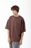 Футболка БОРДШОП#1 basic v2 коричневый - фото 49409