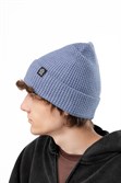 Шапка БОРДШОП1 Вафл серо-синий - фото 49603