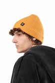 Шапка БОРДШОП1 Вафл горчичный - фото 49648