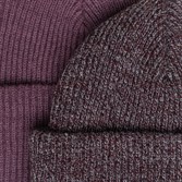 Шапка ННХ ФУДЗИ Бордо-серый - фото 49811