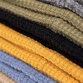 Шапка БОРДШОП1 Вафл горчичный - фото 49881