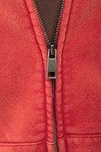 Зип-худи Бордшоп1 washed утепленный красный - фото 50089