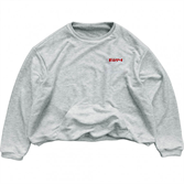 БИЧ Укороченный ретро свитшот "День" - фото 50362