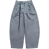 Широкие Брюки БИЧ / Серые - фото 50380