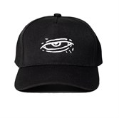 Бейсболка Бордшоп#1 Глаз EMB черный - фото 50452