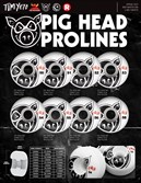 Колесо (комплект) Pig Pig Head Natural 55 mm/101A - фото 50790