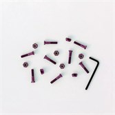 Комплект винтов Footwork Shiny Purple 1" - фото 52426